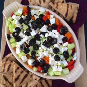 Layered Veggie Hummus Dip | The Recipe ReDux