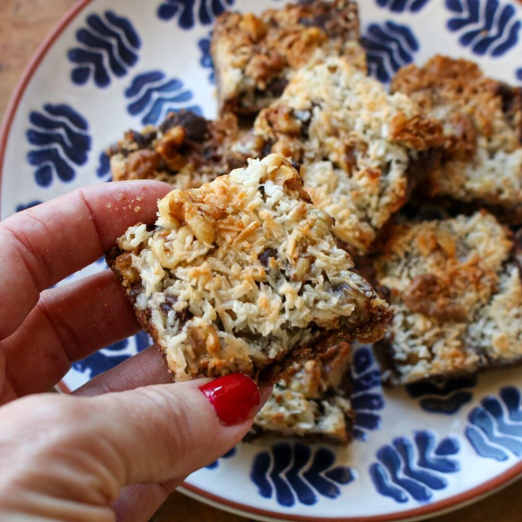 Vegan 6 Layer Magic Bars
