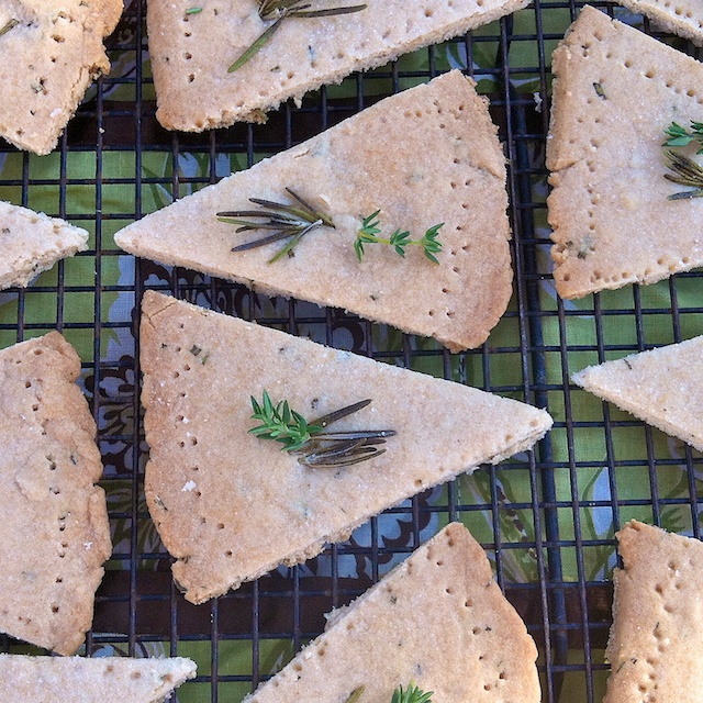 Rosemary Thyme Shortbread