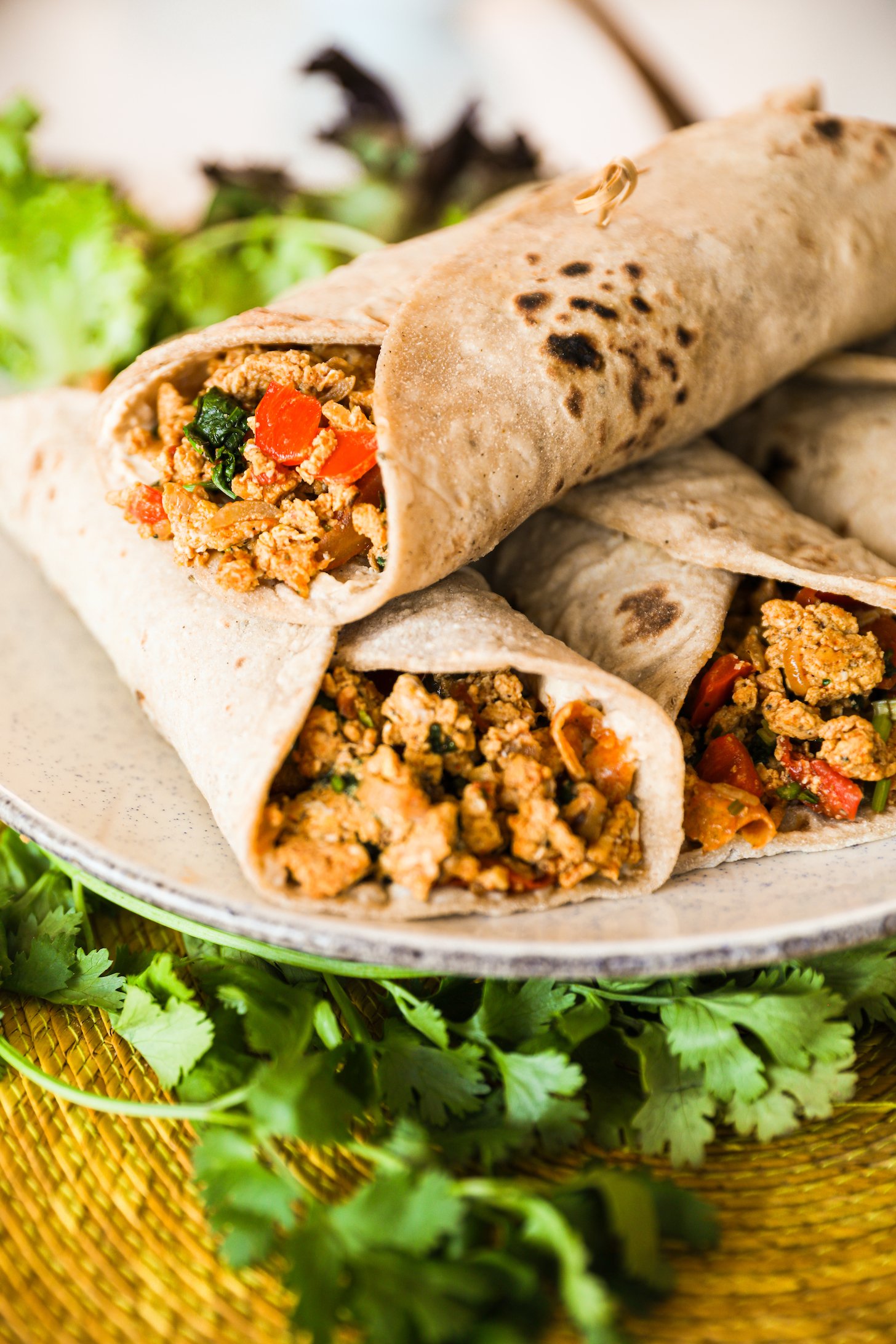 30-Minute Roti Egg Wrap Breakfast