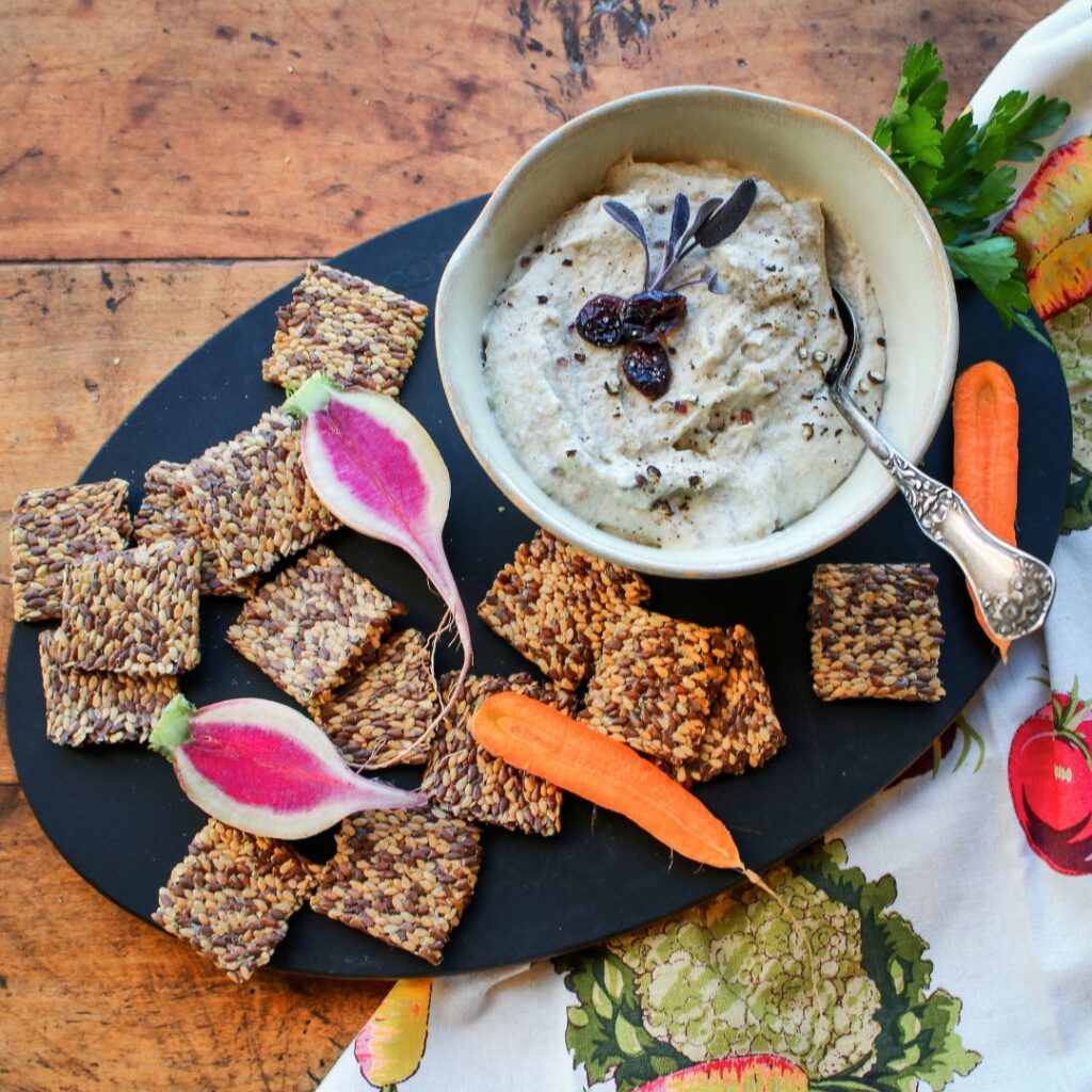 Almond Sage Cranberry Dip