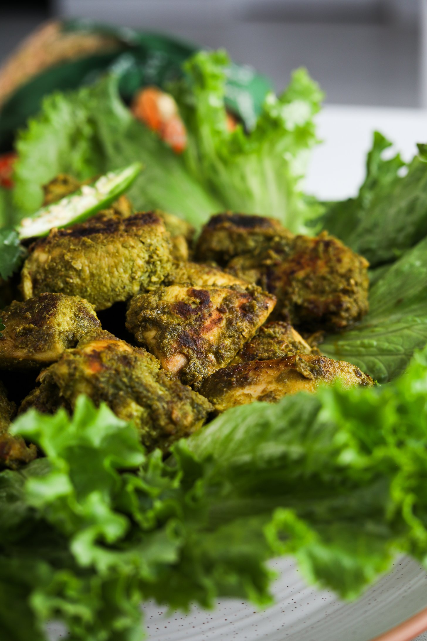 How To Make Stovetop Green Chicken (Hariyali Chicken)