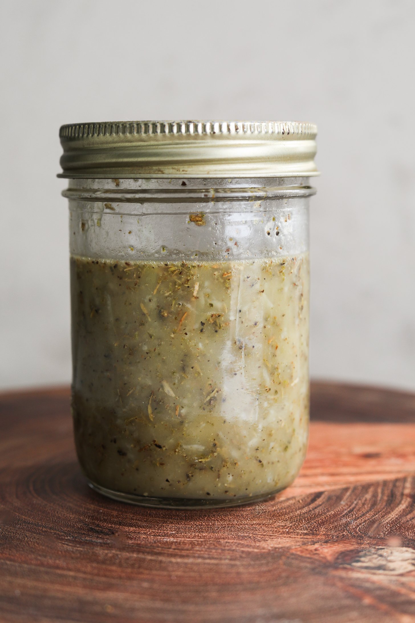 5-minute Lemon Garlic Dressing With Olive Oil