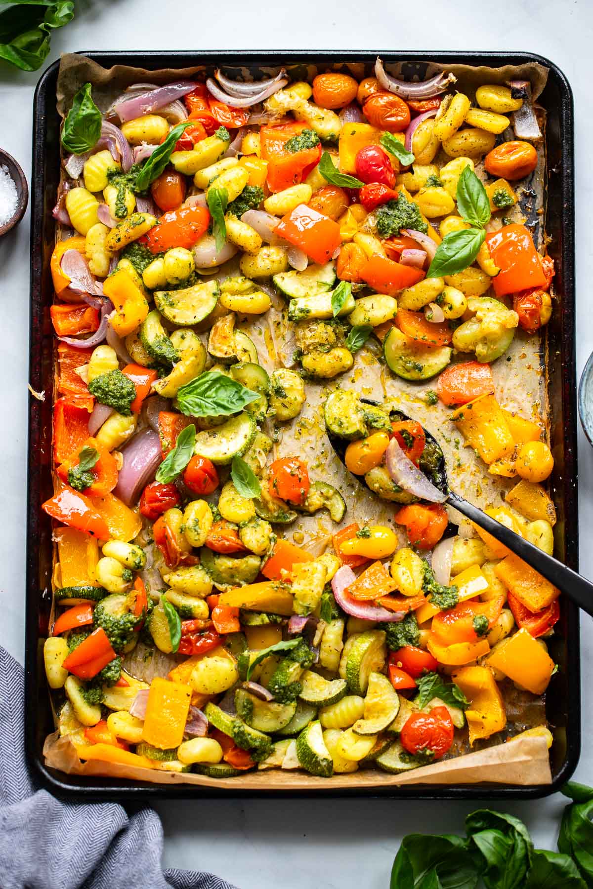 Easy Sheet Pan Gnocchi