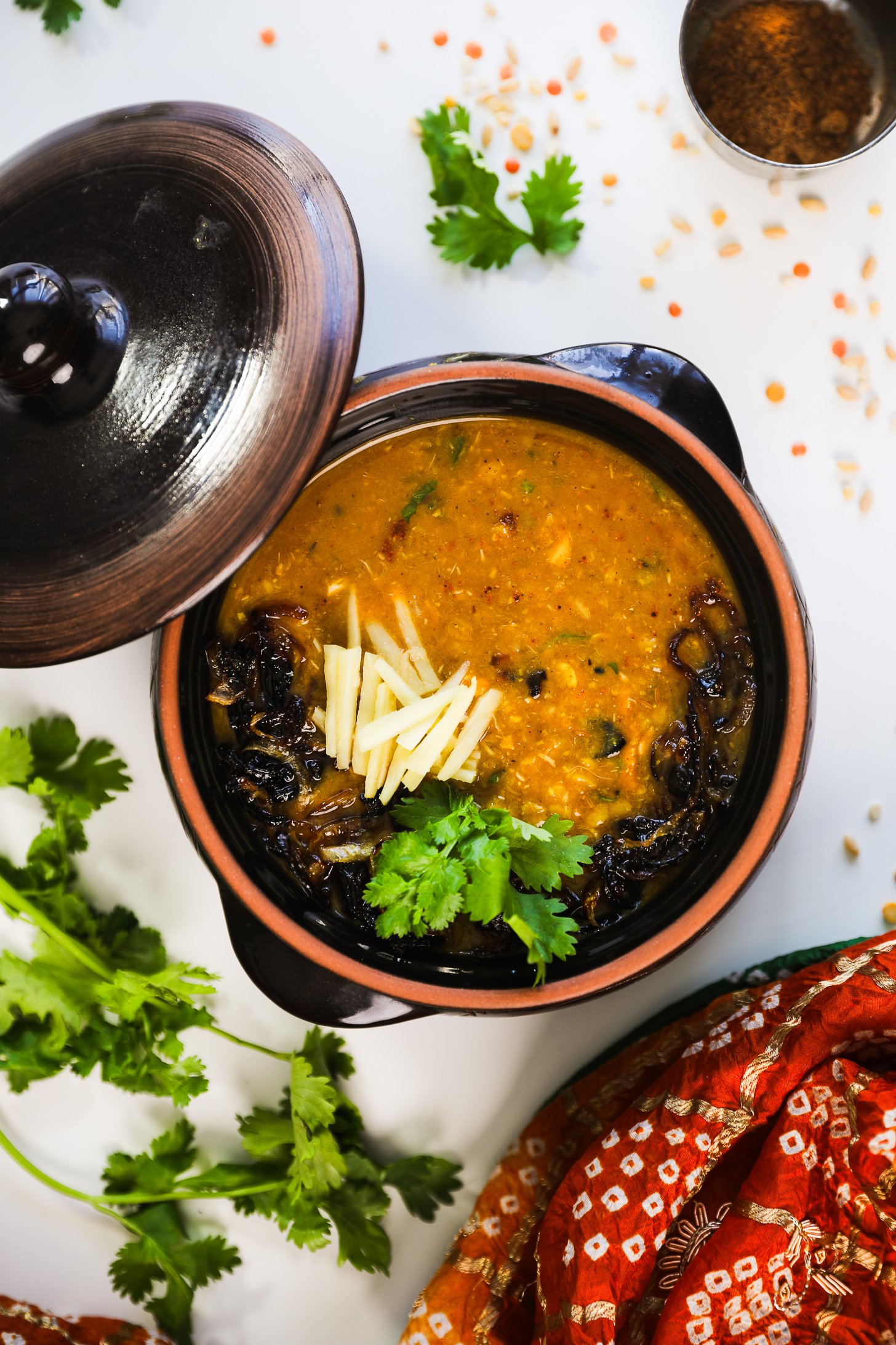 Easy Stovetop Haleem With Chicken Breast