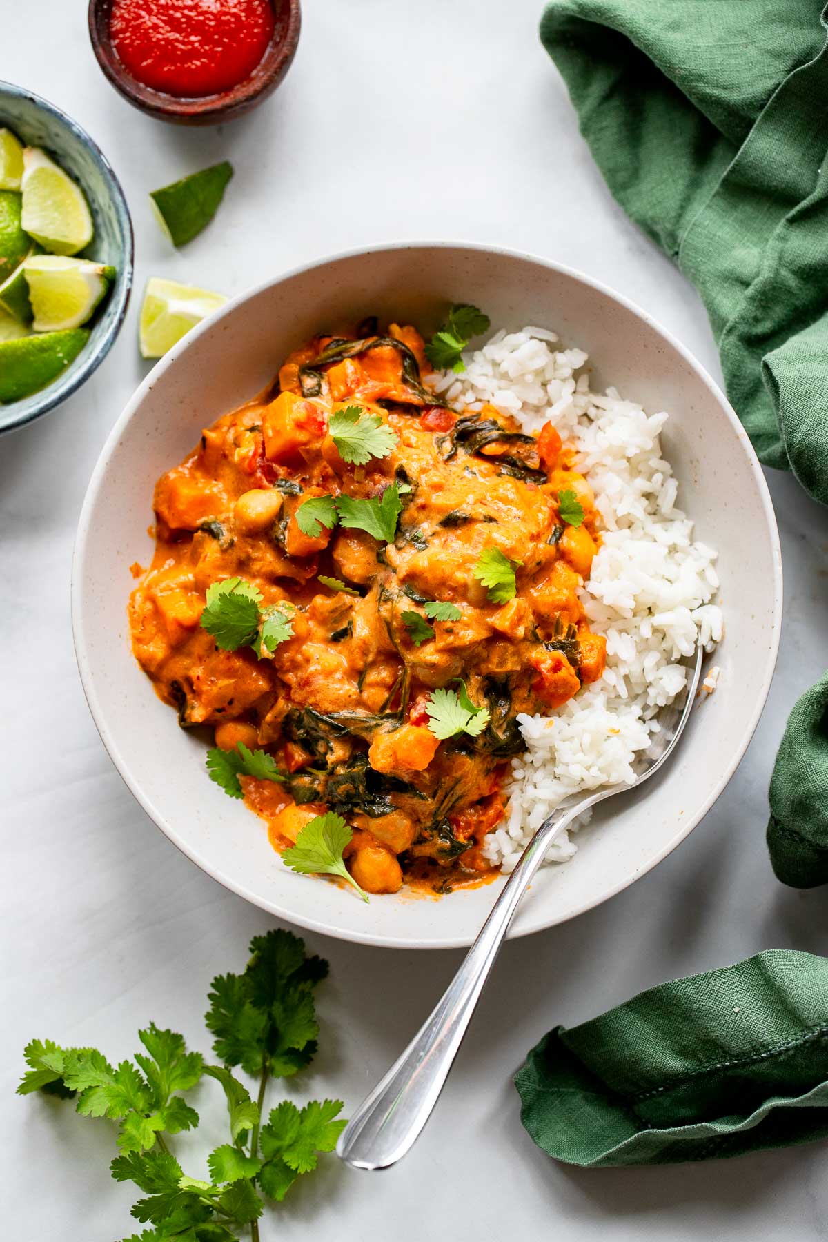 Sweet Potato Peanut Curry