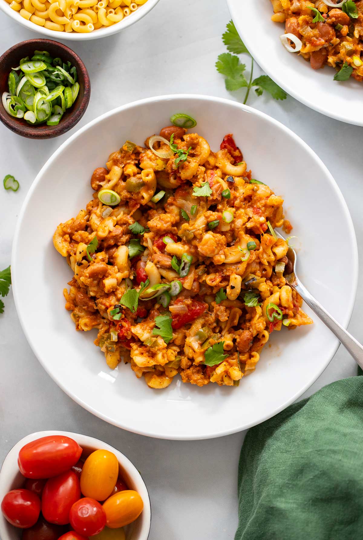 One Pot Vegan Chili Mac