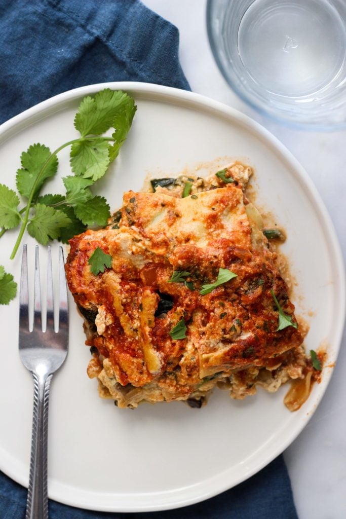 Vegan Dairy Free Lasagna