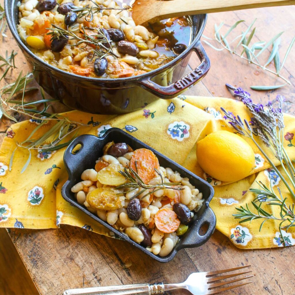 Vegan Heirloom Beans Cassoulet