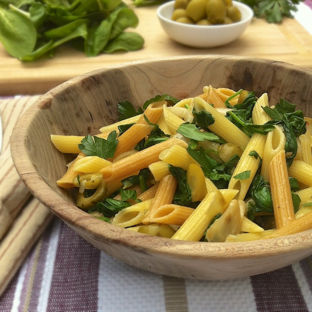 Triple Green Pasta Recipe – Teaspoon of Spice