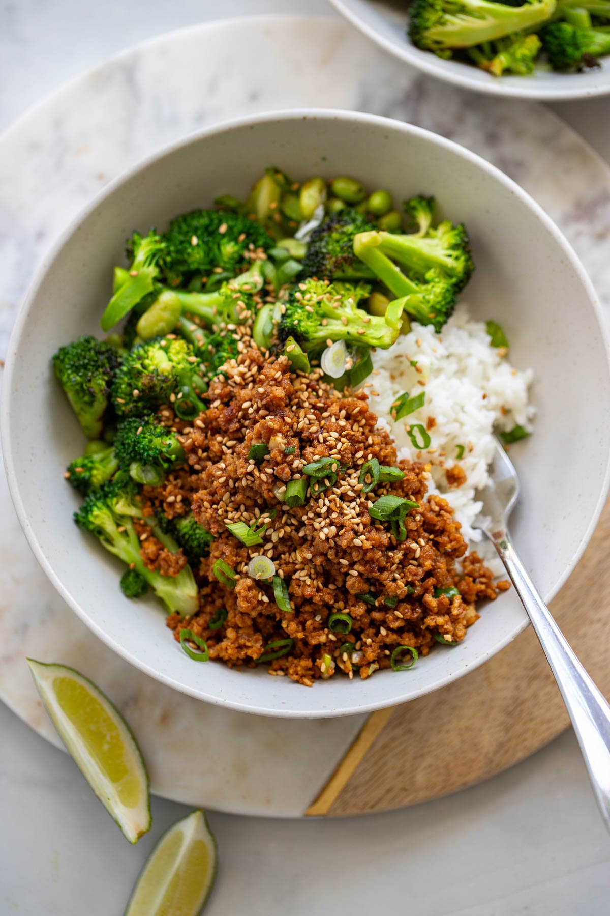 Vegan Beef and Broccoli | Dietitian Debbie Dishes