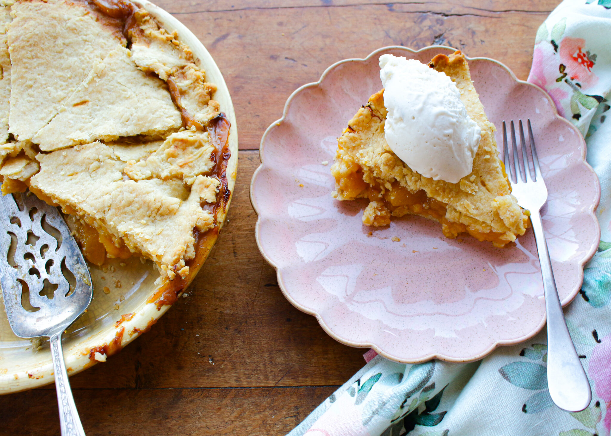 Classic Fresh Peach Pie – Sharon Palmer, The Plant Powered Dietitian
