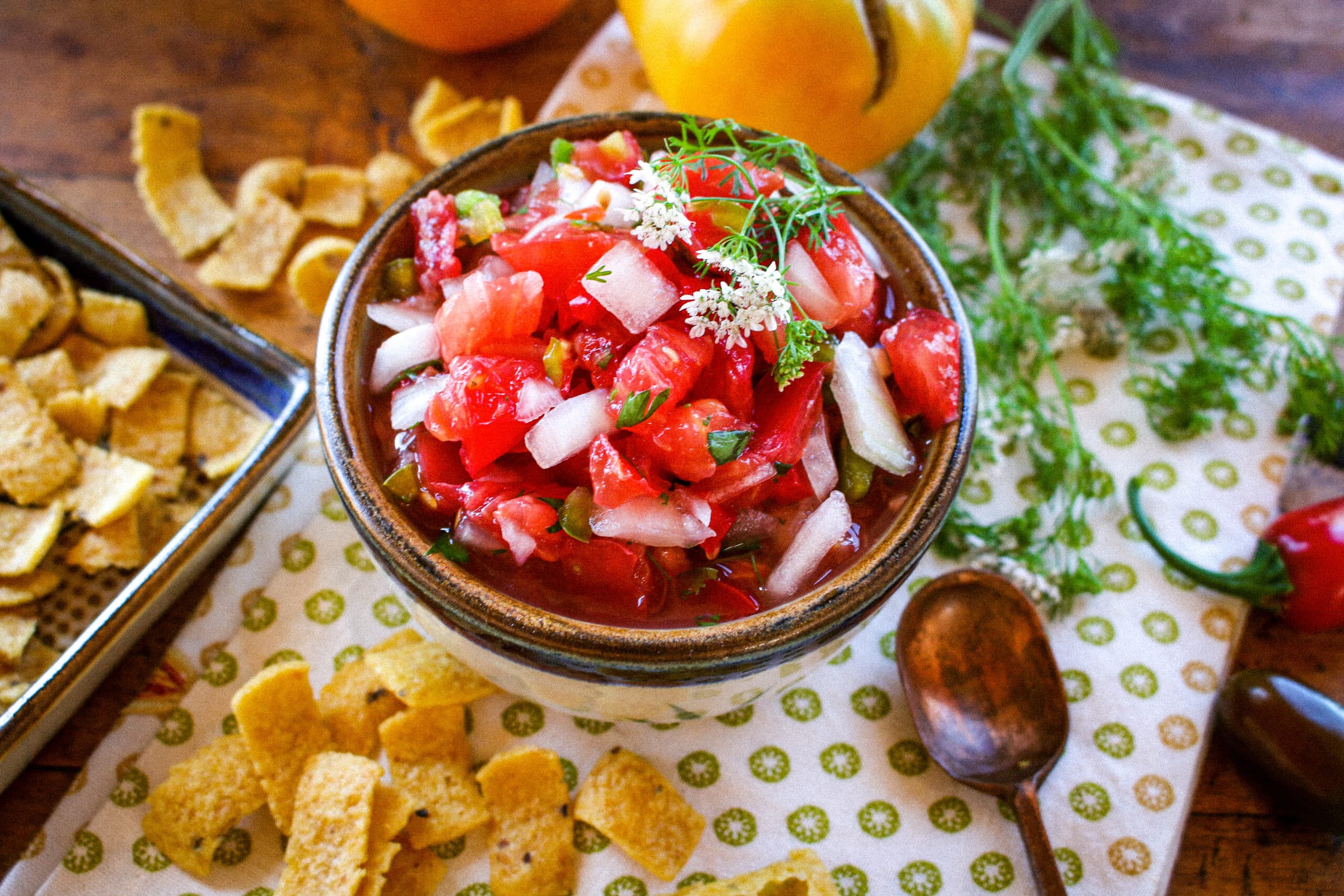 Easy Chunky Salsa – Sharon Palmer, The Plant Powered Dietitian