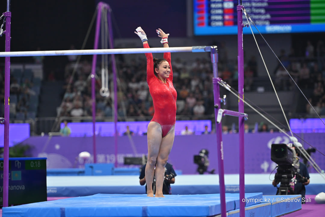 Aida Bauyrzhanova: Kazakhstan Extraordinaire Artistic Gymnast talks about her Fitness Regime and Success Story