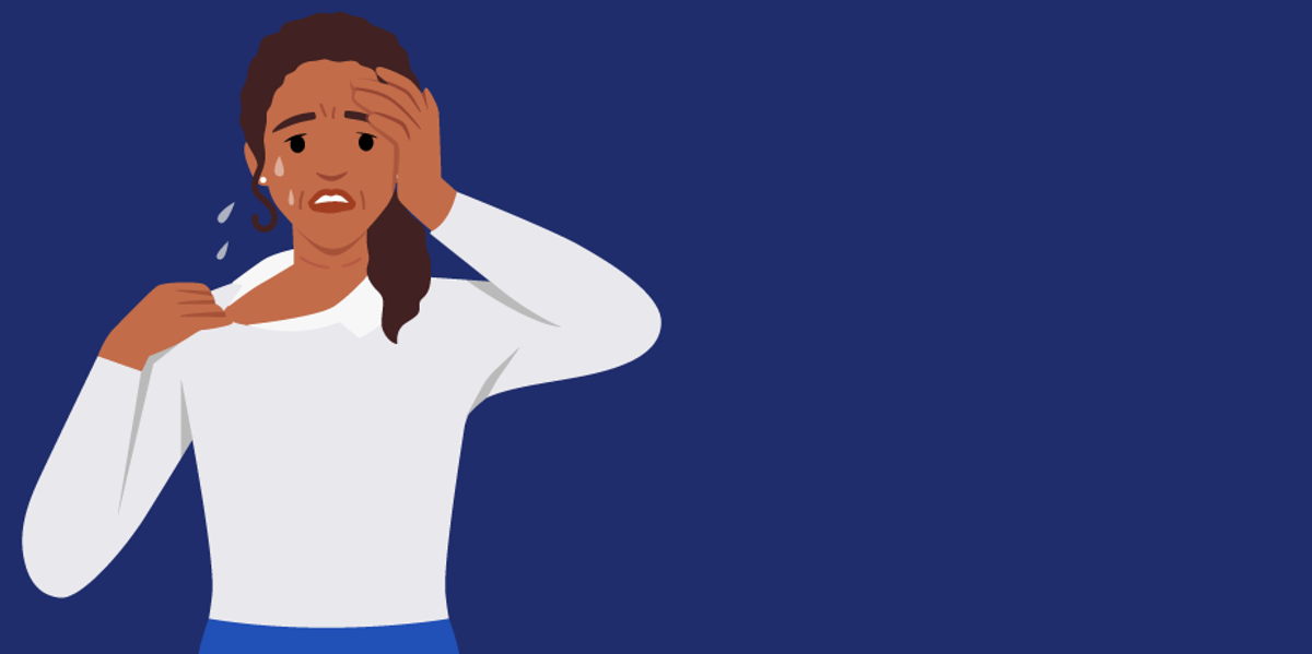 What Is VMS? Hot Flashes and Night Sweats.