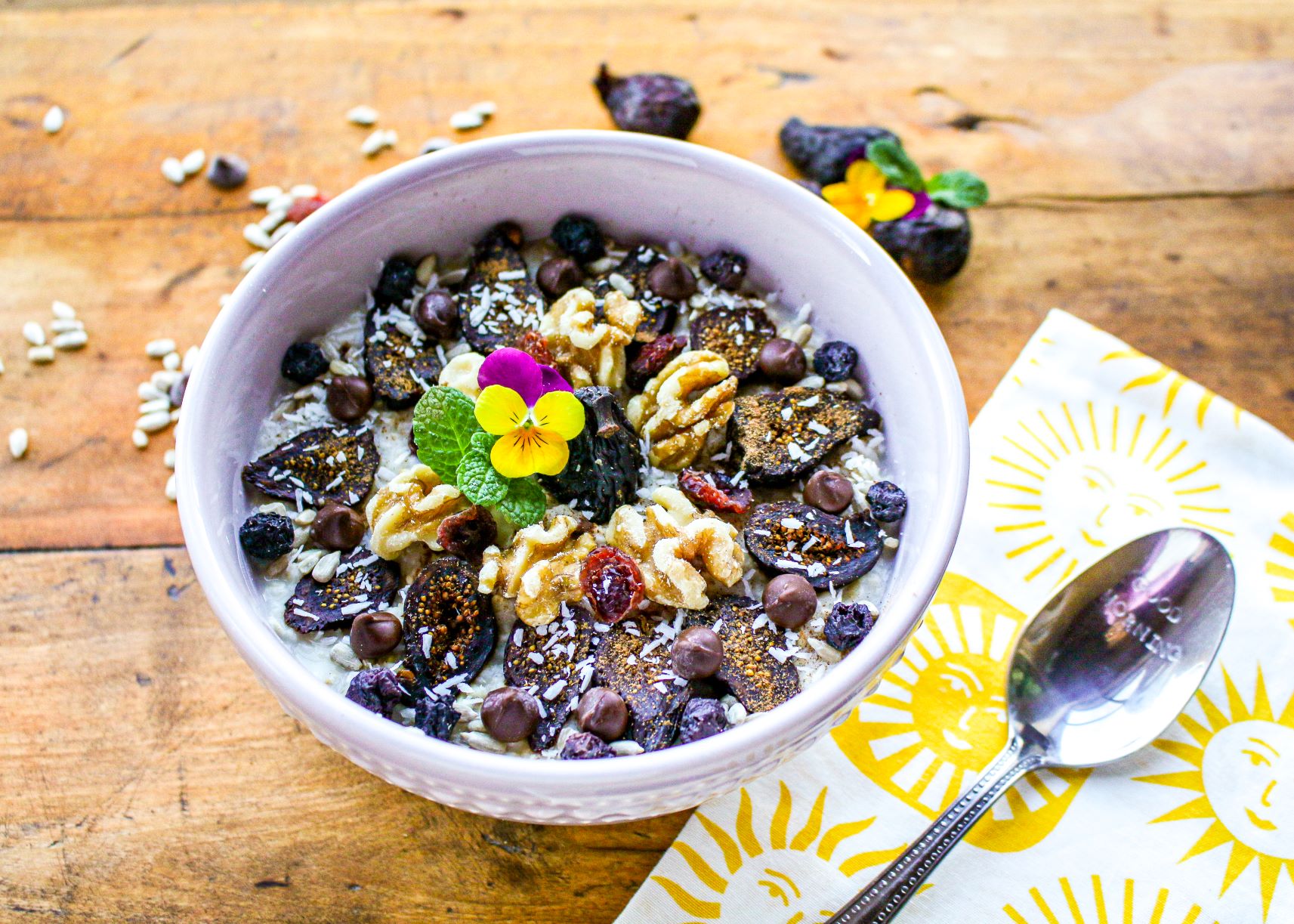 Healthy Trail Mix Homemade Oatmeal