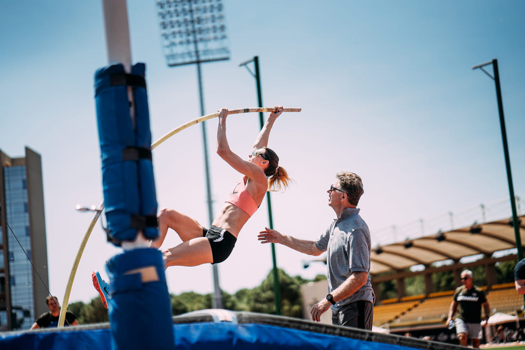 Katharina Bauer : Pole vaulter with Defibrillator