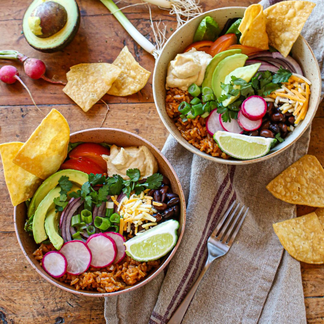 Vegan California Burrito Bowl – Sharon Palmer, The Plant Powered Dietitian