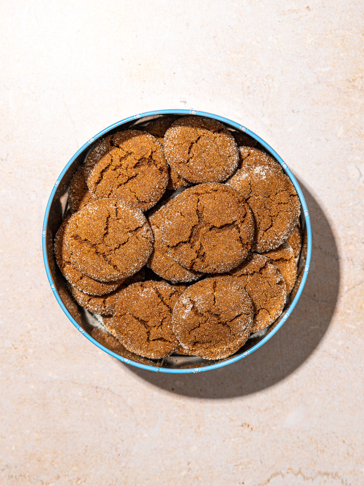 Crinkled Ginger Molasses Cookies – Desiree Nielsen