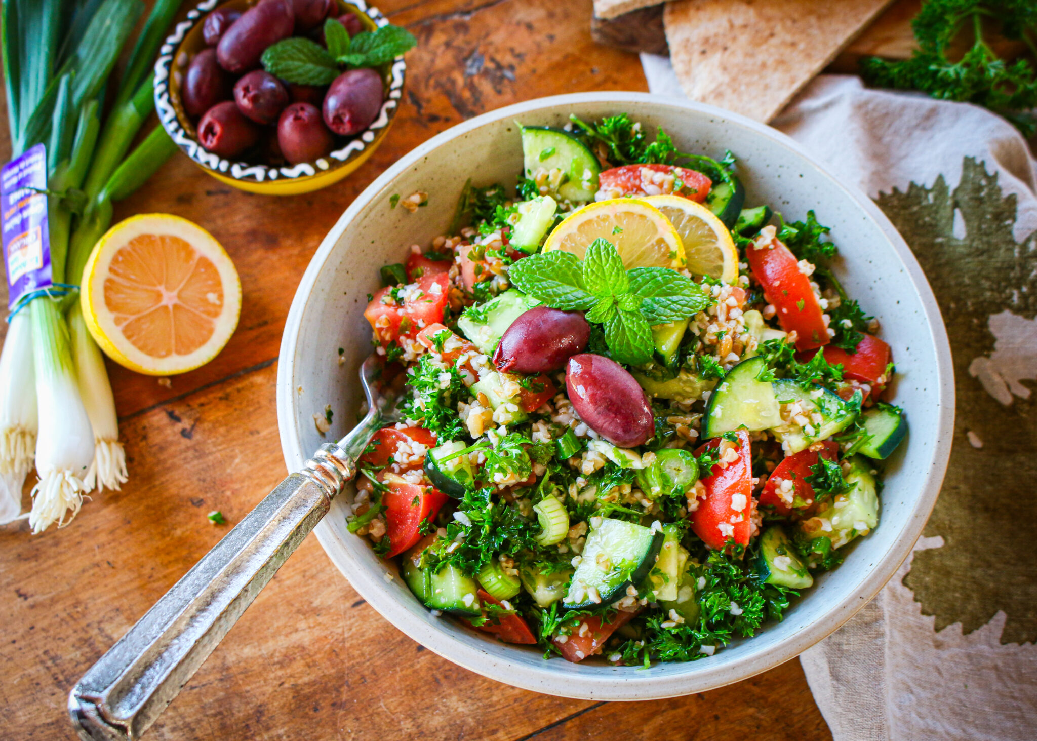 Fresh Tabbouleh Salad – Sharon Palmer, The Plant Powered Dietitian