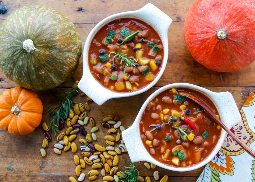 Vegan Three Sisters Chili – Sharon Palmer, The Plant Powered Dietitian