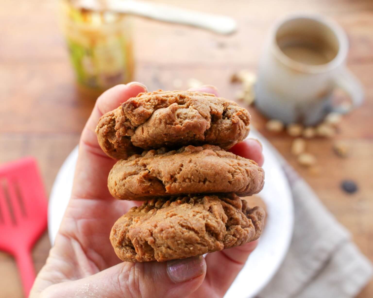 Best Soft Vegan Peanut Butter Cookies