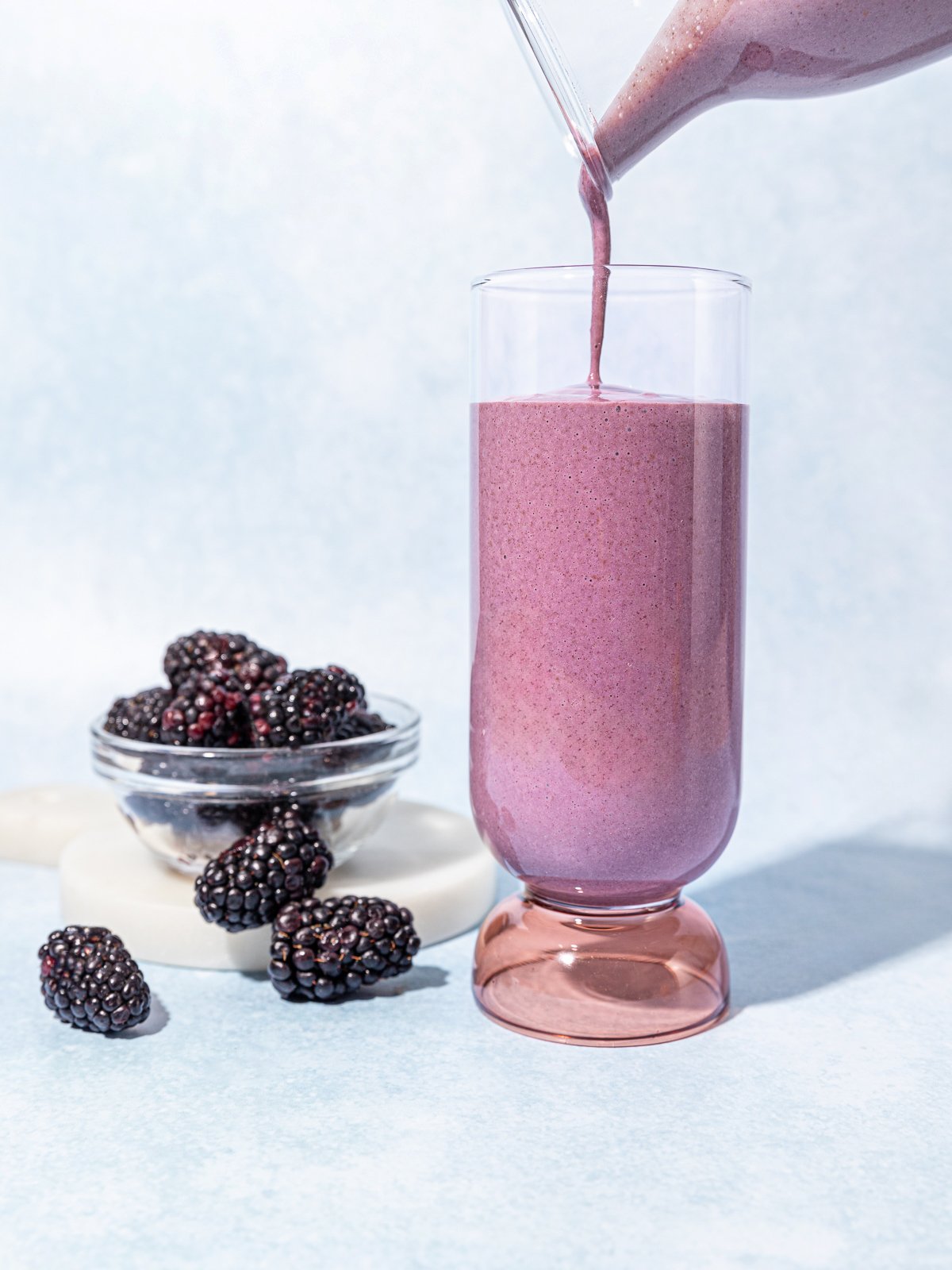 Gut-friendly Blackberry PB + J Smoothie