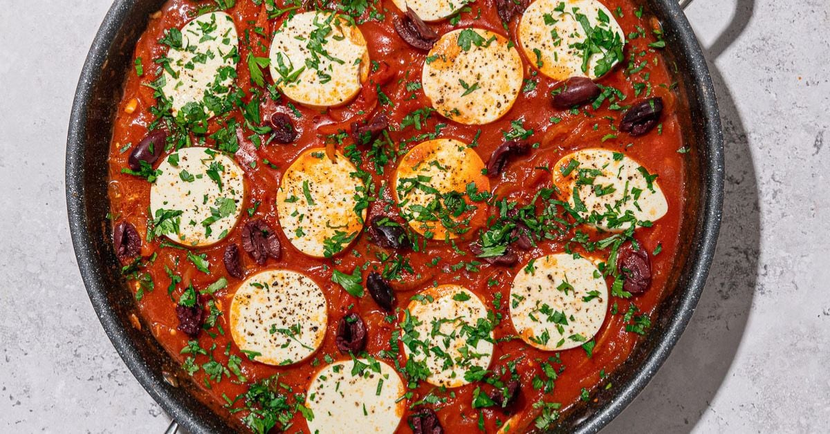 Easy Vegan Shakshuka with Silken Tofu