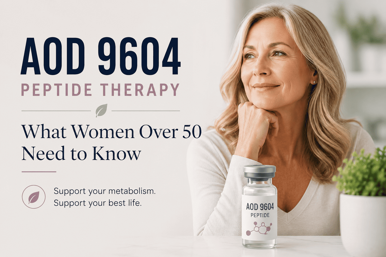 AOD 9604 Peptide Therapy: The “Fat-Burning” Peptide Everyone Over 50 Is Talking About – Prime Women