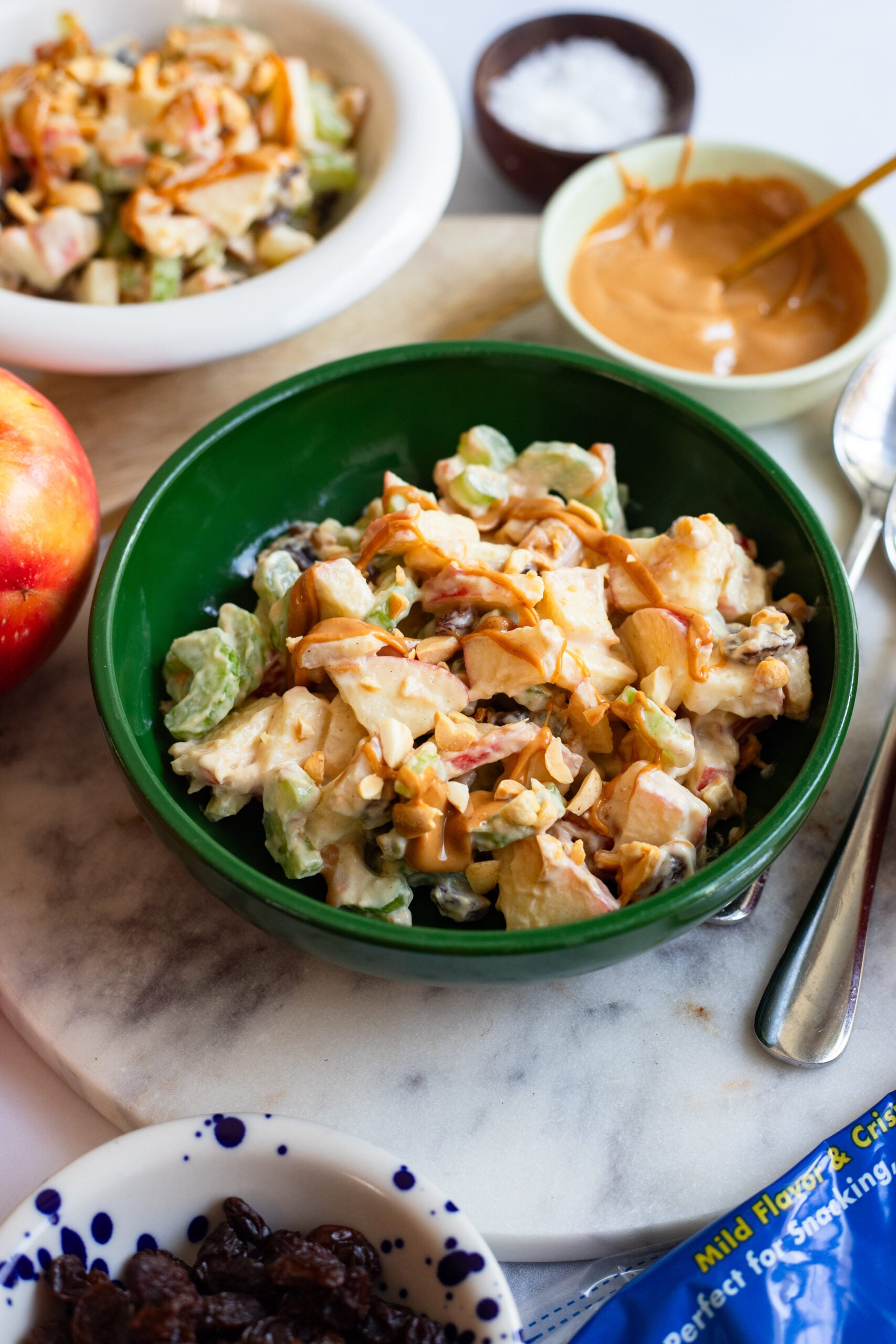 Ants on a Log Apple Salad