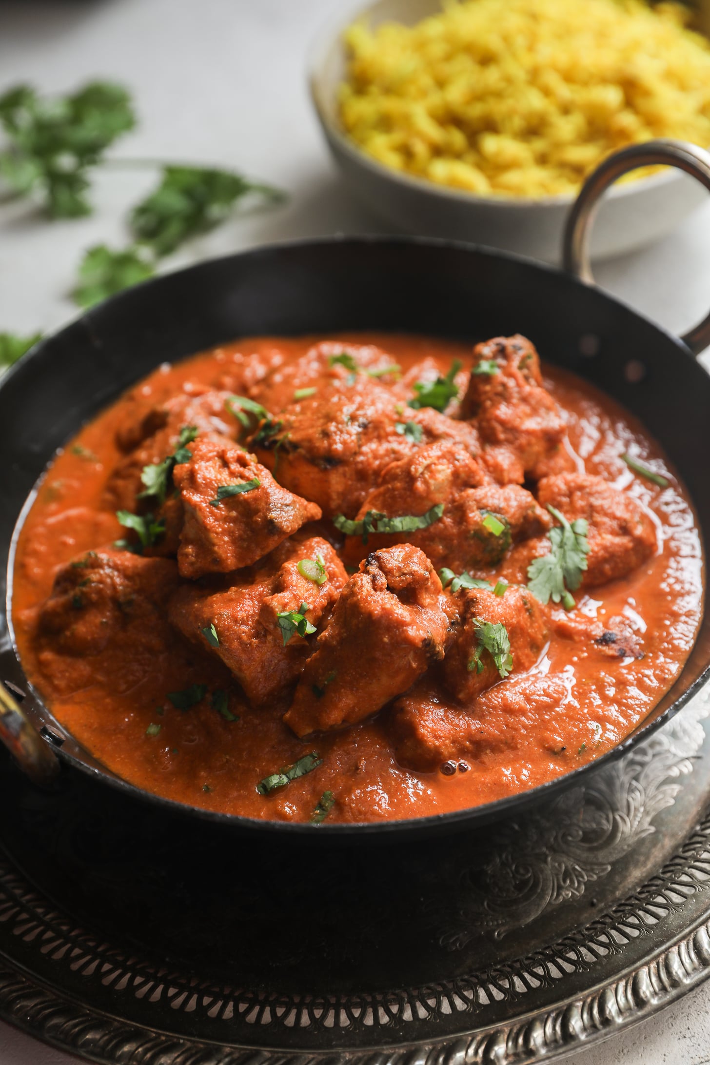 Creamy Chicken Tikka Masala (No Heavy Cream) – Shahzadi Devje, RD CDE MSc | Healthy Indian Recipes