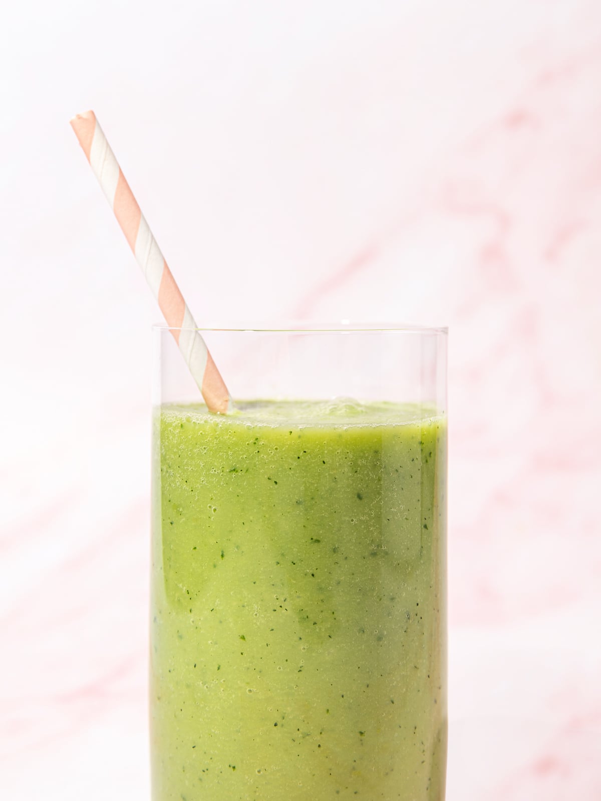 Creamy Green Apple Smoothie with Zucchini