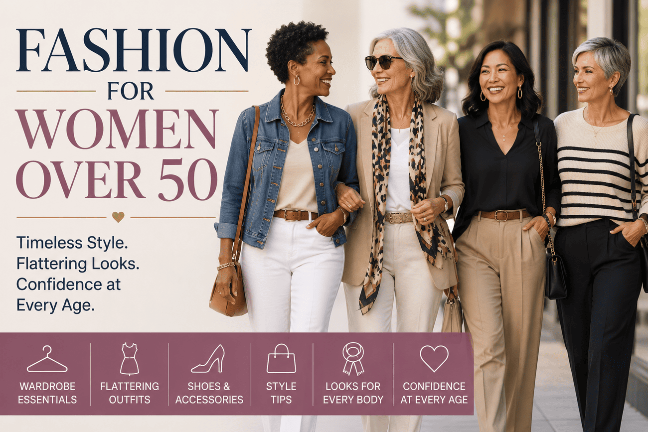 Fashion Over 50: The Complete Guide to Looking Stylish at Any Age – Prime Women