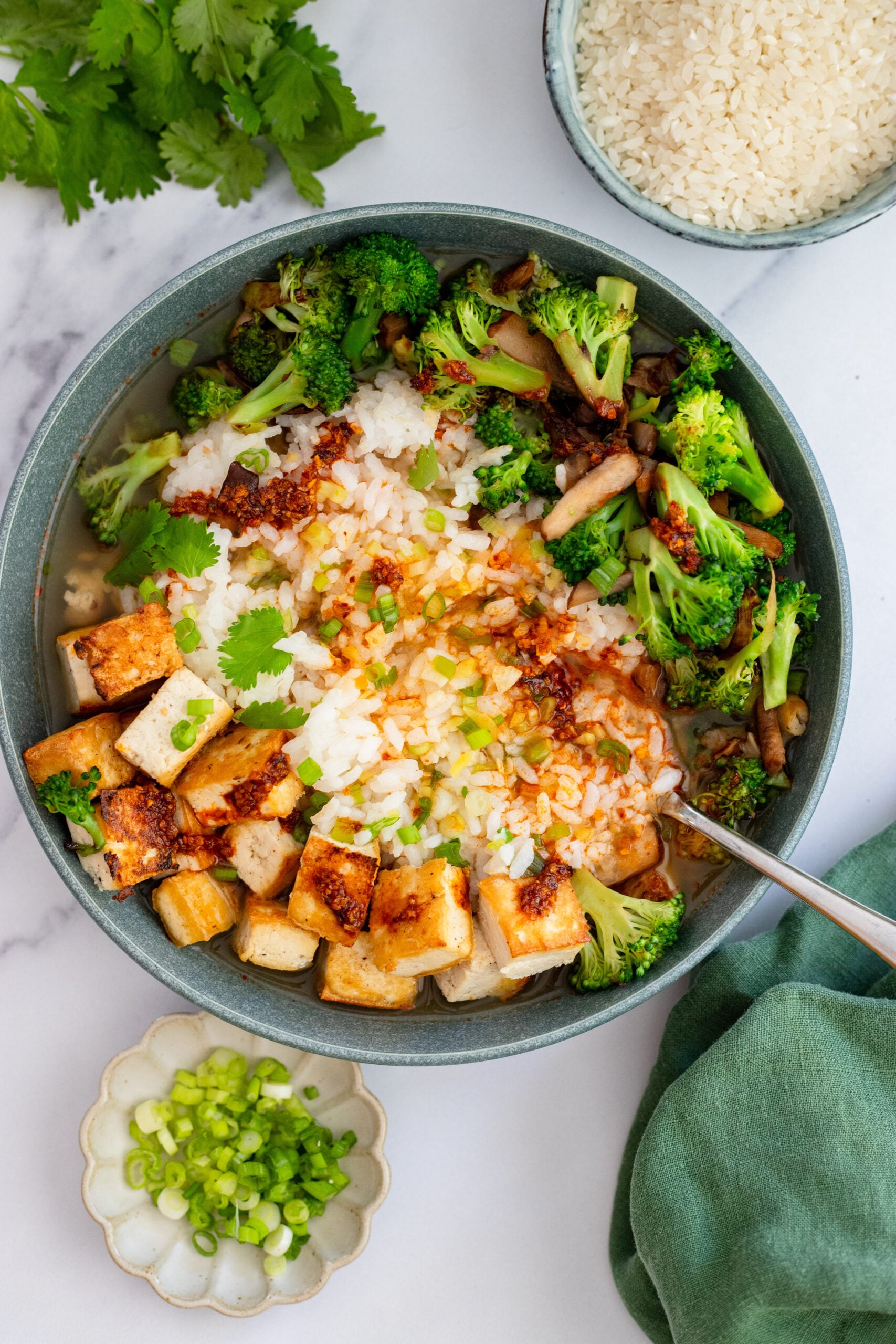 Brothy Rice Bowls | Dietitian Debbie Dishes