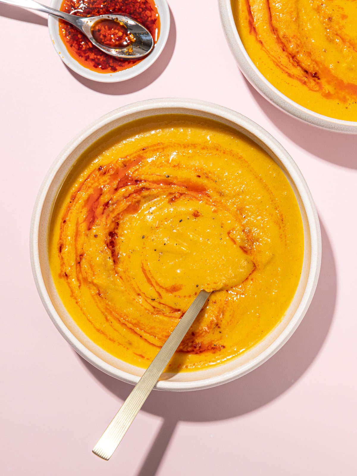 White Bean and Butternut Squash Soup with Coconut Milk